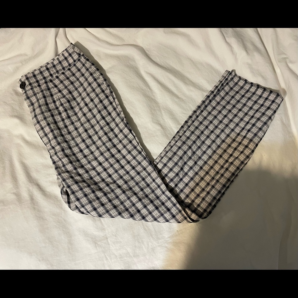 SHEIN Plaid Pants